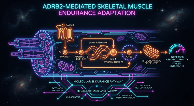 Рецептор ADRB2 и адаптация к выносливостной нагрузке