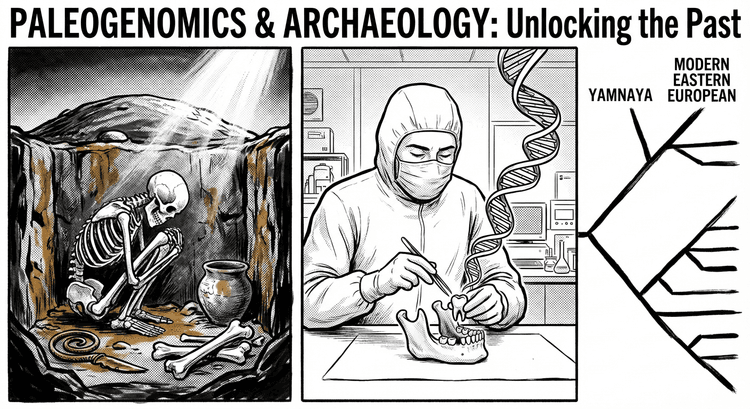 Ямное курганное погребение и извлечение древней ДНК