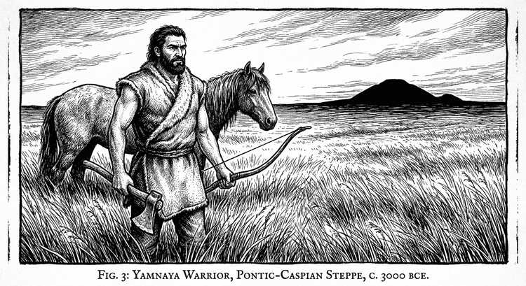 Степной кочевник - предковый образ для R1a-Z93 носителя