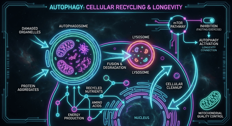 Autophagy and longevity mechanism