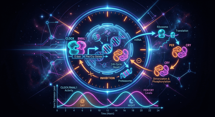 Циркадный ритм и петля обратной связи CLOCK-BMAL1