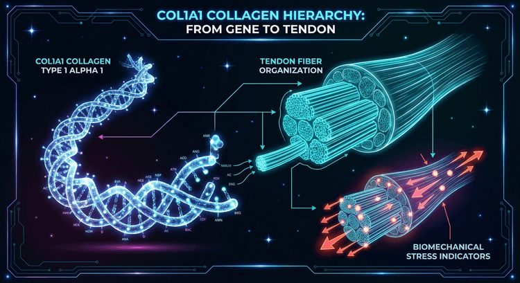 Анатомия сухожилия и коллаген-1 структура