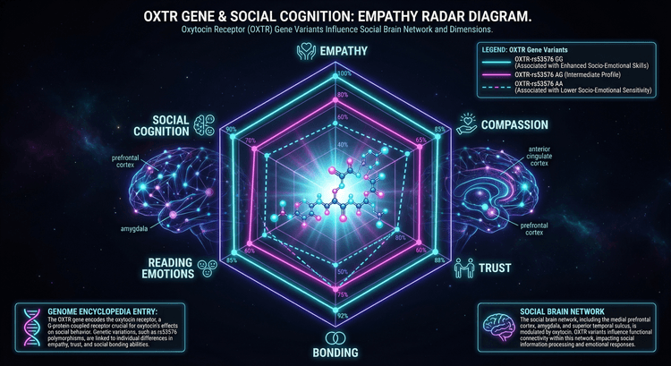 Радар OXTR GG - повышенная социальная чувствительность