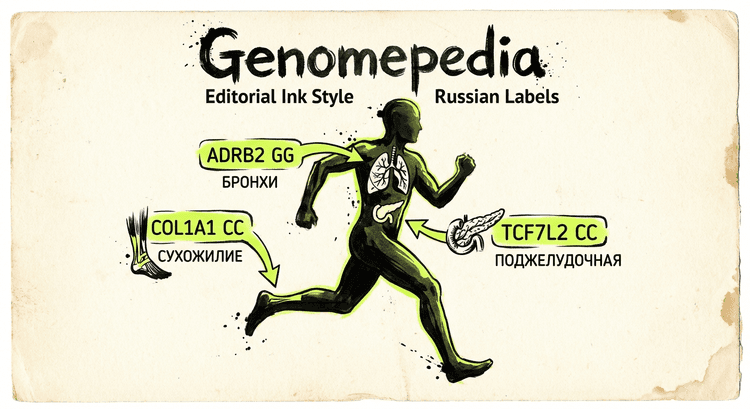 Sports physiology genetic profile overview