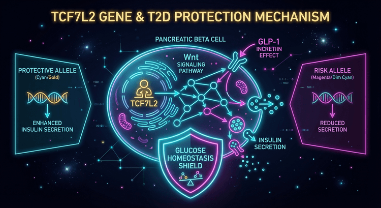 TCF7L2 CC - щит от диабета, стабильный инсулиновый сигнал