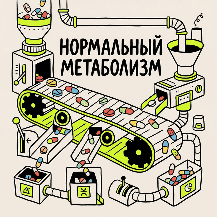 CYP2C19 — нормальный метаболизм