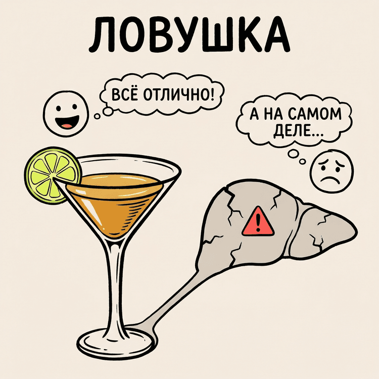 Алкоголь - красивая ловушка