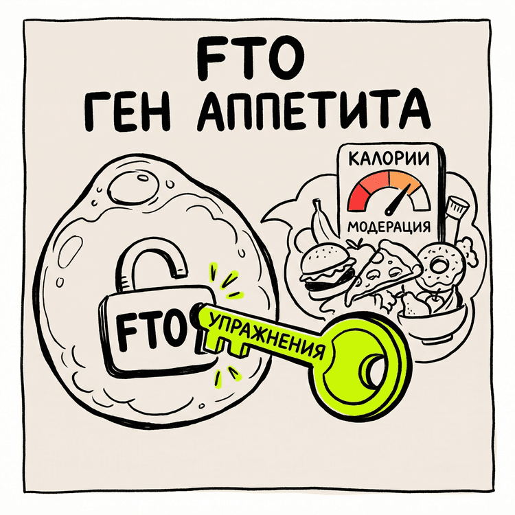 FTO - ген аппетита