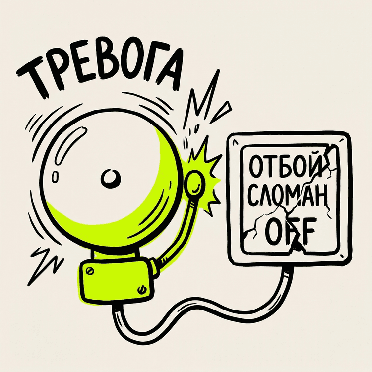 Аналогия с пожарной сигнализацией