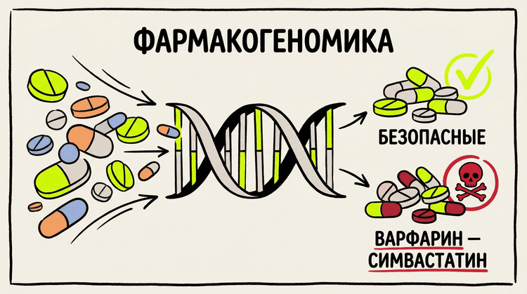 Фармакогеномная карта безопасности