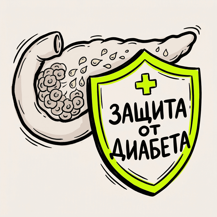Поджелудочная железа с щитом - защита от диабета