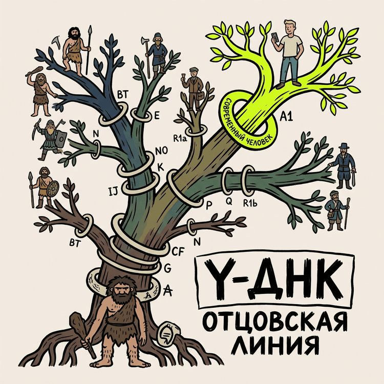 Y-ДНК - отцовская линия