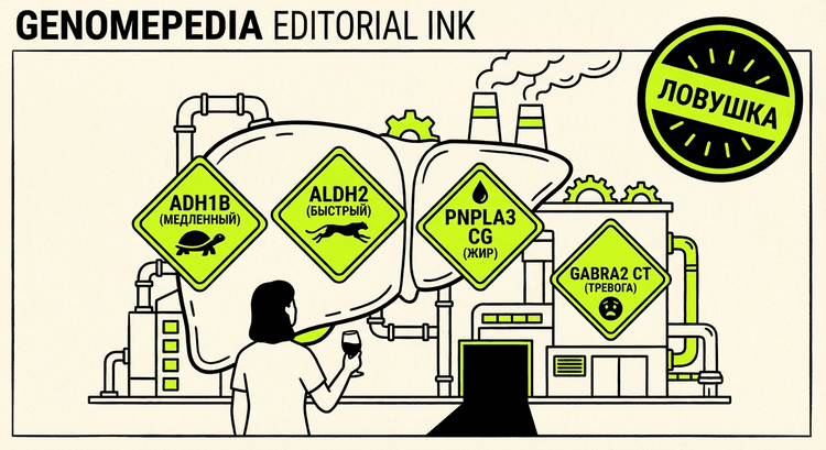 Алкогольная ловушка для печени